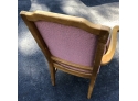 Vintage Vinyl Upholstered Armchair