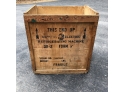 Vintage General Electric Crate