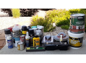 Lot Of Miscellaneous Garage Items