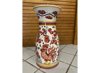 Hand-painted Flower Vase- Italy