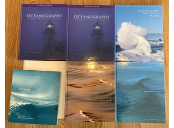 Lot Of Oceanography Books