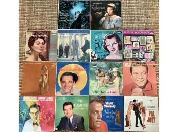 Lot Of 14 Records Incl. 'The Dream Girl' B Ray Anthony, 'Imagination' By Victor Young, And More!