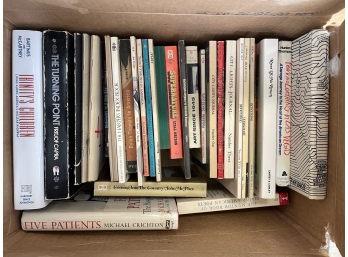 Big Box Of Books Including Hunter Thompson, Dylan Thomas, POETRY, More