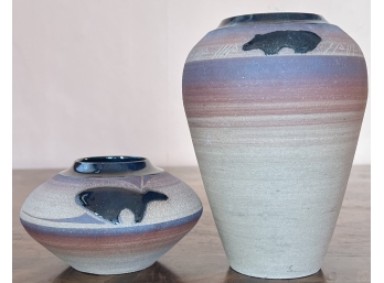 Vase And Bowl By Karyn Bucky Gabaldon