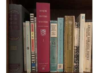 Lot Of Books Incl. 'Shorter Novels: Seventeenth Century' By Philip Henderson