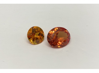 Lab Created Padparachah Sapphires Gemstones
