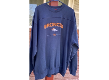 Bronco's Sweater Size XL