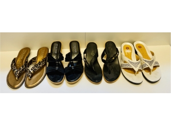 Lot Of Women's Shoes Size 6 Including Clarks And Italian Shoemakers
