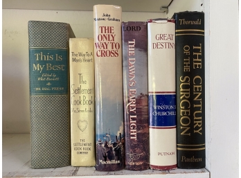 Collection Of Hardcover Books Including Antique 'This Is My Best' And 'the Settlement Cookbook'