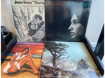 Collection Of Four Joan Baez Records