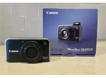 Canon Power Shot SX210 IS Digital Camera
