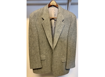 Magee Handwoven Donegal Tweed Grey Sports Coat Size 42