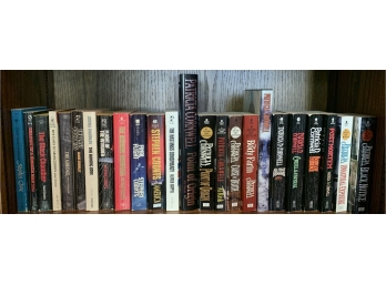 Lot Of Books Incl. American Crime Writers Patricia Cornwell And James Crumley