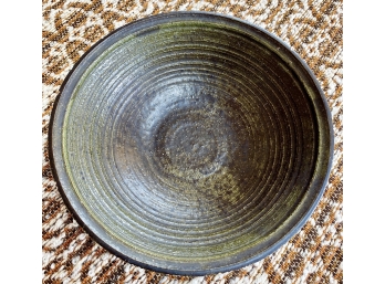Handmade Pottery Bowl Signed By Miller