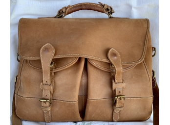 Mulholland Brothers Leather Satchel