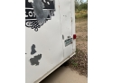 White 10ft Enclosed Trailer 'Clog Colorado' With Title