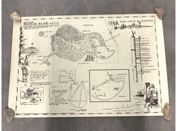 Oak Island Treasure Map