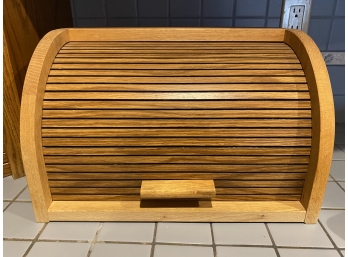 MCM Wood Bread Box