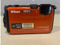 Nikon Coolpix Waterproof Camere Model AW100