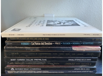 Large Stack Of Records Including Opera, Sountracks And Classical Including Carmen & A Farewell