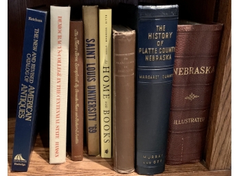 Lot Of Books Incl. 'Nebraska, Illustrated' And 'the History Of Platte County Nebraska'