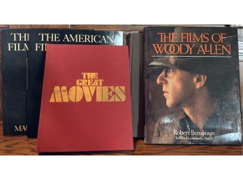 5 Film Related Books Incl. The Films Of Woody Allen