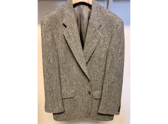 Magee Handwoven Donegal Tweed Charcoal Grey Sports Coat