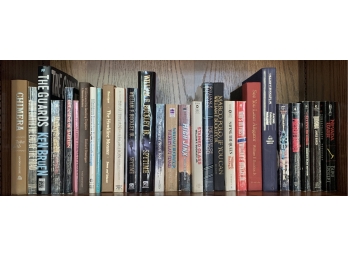 Lot Of Books Including 'the Guards' By Ken Bruen, William F. Buckley Jr. Books And More
