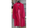 Rain Master By Lydia Sperlich Pink Overcoat