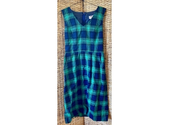 Plaid Dress By LANZ ORIGINALS Size 11/12