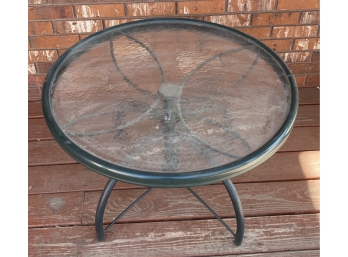Round Outdoor Side Table
