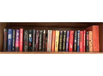 Lot Of Misc. Books Including Gravity's Rainbow, Sara Paretsky Books And More!
