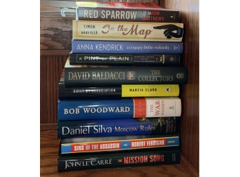 Lot Of Books Incl. 'Red Sparrow' By Jason Matthews