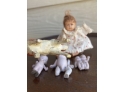 Lot Of Antique Dolls And Figurines