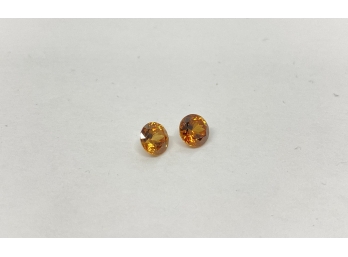 Zircon Orange Gemstone 1.43 CT Each