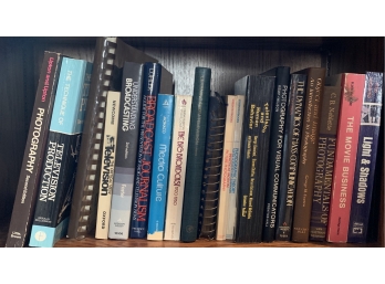 Lot Of Photography And Broadcasting Books