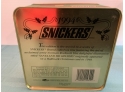 Christmas Tins - Snickers 1994 Norman Rockwell, Oreo 1991, 1994-see Pic For Flaw On 1991,1994