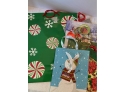 Assorted Christmas Gift Bags, New - 1 Large & 7 Medium