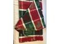 6 Oval Christmas Tablecloth, Lightly Used