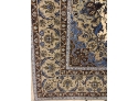 Very Fine Hand Knotted Silk&Wool Esfahan Rug 154'x115'.  #2333