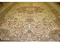 Antique Hand Knotted Hereke Rug 225'x120'.  #3204