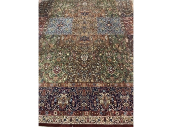 Hand Knotted Indo Tabriz Rug 144'x108'. # 3172