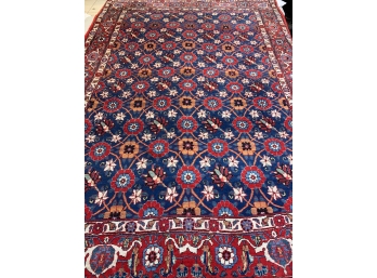 Hand Knotted Persian Esfahan Rug  84'x60'.  #3262.