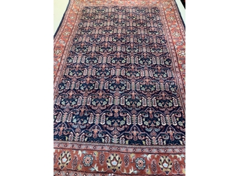 Hand Knotted Indo Tabriz 72'x48'.   #3207.