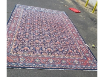 Fine Hand Knotted Persian Sarouk  132'x96'.  #3196.