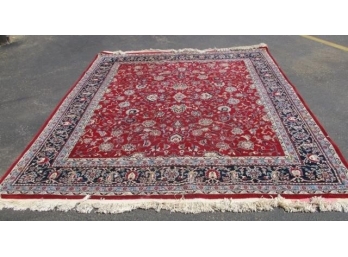 Hand Knotted Indo Tabriz 120'x108'.   # 3193