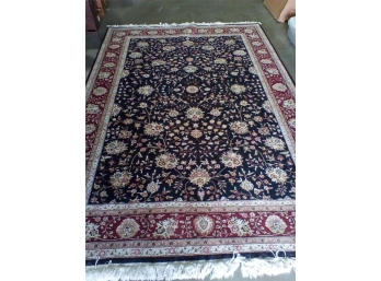 Hand Knotted Indo Tabriz Rug  103'x70'.  #3194