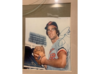 Baltimore Orioles Jim Palmer # 22 Autographed Picture