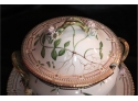 Fabulous Rare Collectors Item, Royal Copenhagen Flora Danica Soup Tureen & Platter