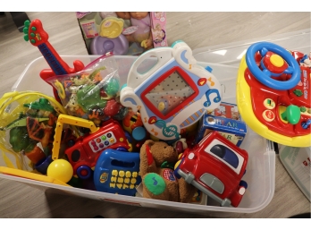 Assortment Of Childrens Early Development- Learning Toys And Electronics
